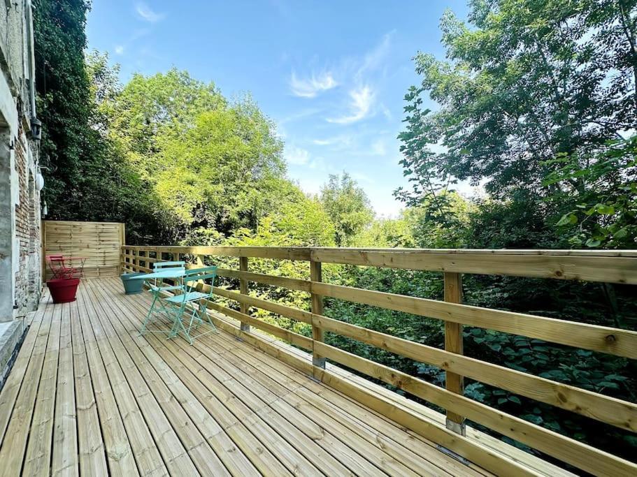 Jungle Appartement Avec Terrasse Laon Exterior photo